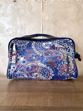 Vera Bradley Cosmetic Bag in Fireworks Paisley